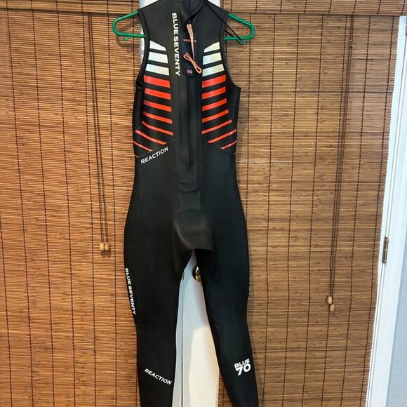 Blue Seventy 2024 Reaction Mens Long John Wetsuit Size M/L NWT - Picture 4 of 4
